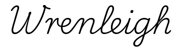wrenleigh签名范例