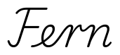 fern签名范例