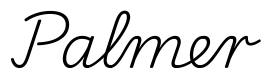 palmer签名范例