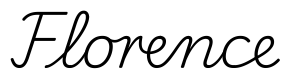 florence签名范例