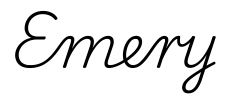 emery签名范例
