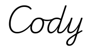 cody签名范例