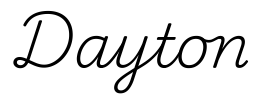 dayton签名范例