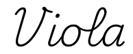 viola签名范例