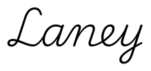 laney签名范例