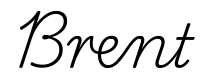 brent签名范例