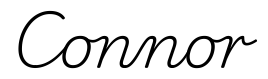 connor签名范例
