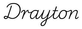 drayton签名范例