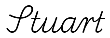 stuart签名范例