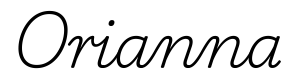 orianna签名范例