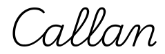 callan签名范例