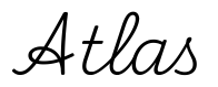 atlas签名范例