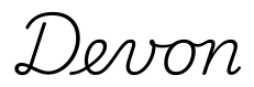 devon签名范例