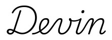 devin签名范例