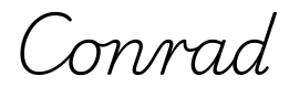 conrad签名范例