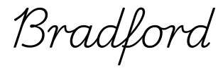 bradford签名范例