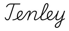 tenley签名范例