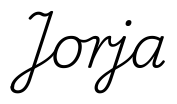 jorja签名范例
