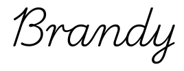 brandy签名范例