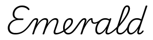 emerald签名范例