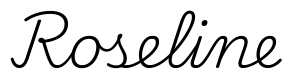 roseline签名范例