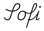 sofi签名范例