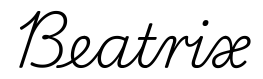 beatrix签名范例