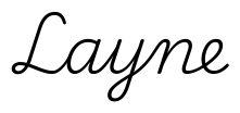 layne签名范例