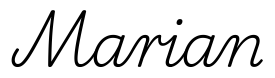 marian签名范例