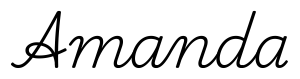 amanda签名范例