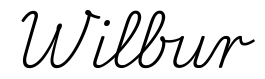 wilbur签名范例