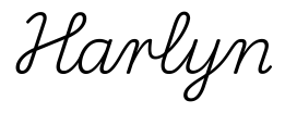 harlyn签名范例