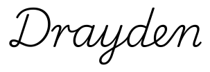 drayden签名范例