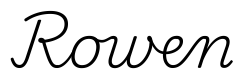 rowen签名范例