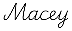 macey签名范例
