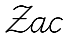 zac签名范例