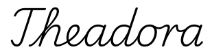 theadora签名范例