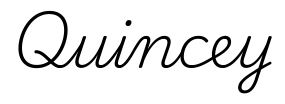 quincey签名范例