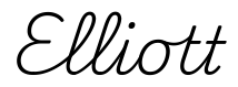 elliott签名范例