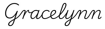gracelynn签名范例
