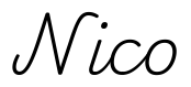nico签名范例