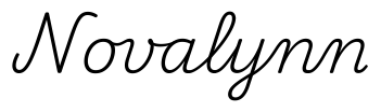 novalynn签名范例