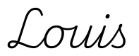 louis签名范例