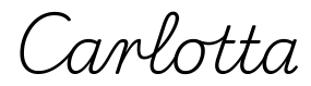 carlotta签名范例