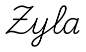 zyla签名范例