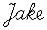 jake签名范例