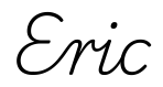 eric签名范例
