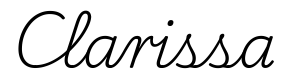 clarissa签名范例
