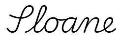 sloane签名范例