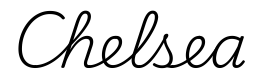 chelsea签名范例